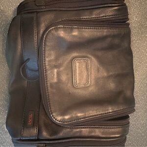 Tumi Alpha Hanging Black Toiletry Bag